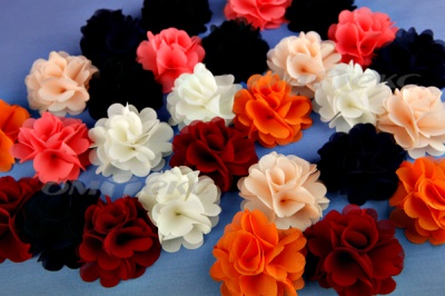 Цветы декоративные пришивные - купить в Гатчине. Цена: 28.53 руб.
