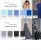 Креп стрейч Амузен 14-4122, 85 гр/м2, шир.150см, цвет голубой - купить в Гатчине. Цена 148.37 руб.