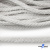 Шнур плетеный d-6 мм круглый, 70% хлопок 30% полиэстер, уп.90+/-1 м, цв.1076-белый - купить в Гатчине. Цена: 588 руб.