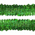 Тесьма с пайетками D4, шир. 30 мм/уп. 25+/-1 м, цвет зелёный - купить в Гатчине. Цена: 1 087.39 руб.