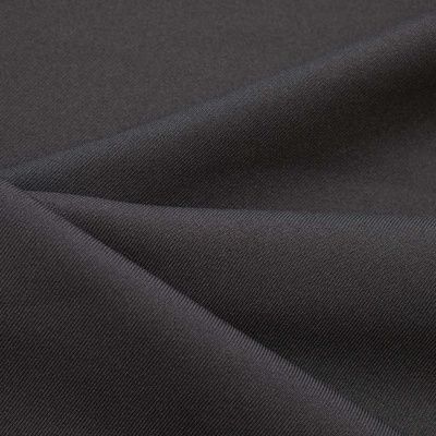 Ткань костюмная 21010 2186, 225 гр/м2, шир.150см, цвет т.серый - купить в Гатчине. Цена 390.73 руб.