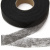 Прокладочная лента (паутинка) DF23, шир. 15 мм (боб. 100 м), цвет чёрный - купить в Гатчине. Цена: 1.13 руб.