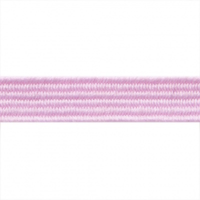 Резиновые нити с текстильным покрытием, шир. 6 мм ( упак.30 м/уп), цв.- 80-розовый - купить в Гатчине. Цена: 155.22 руб.
