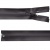 Молния водонепроницаемая PVC Т-7, 90 см, разъемная, цвет (301) т.серый - купить в Гатчине. Цена: 61.18 руб.