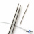 Спицы для вязания металлические d-2.5 мм круговые на тросике 53 см - купить в Гатчине. Цена: 53.90 руб.