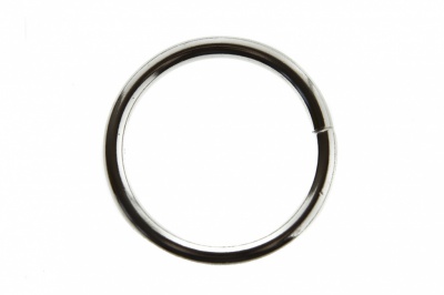 Кольцо металлическое d-3 х 32 мм, цв.-никель - купить в Гатчине. Цена: 3.92 руб.