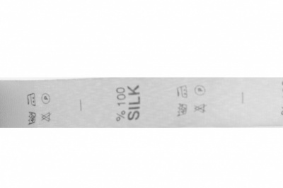 Состав и уход за тк.100% Silk (4000 шт) - купить в Гатчине. Цена: 737.09 руб.