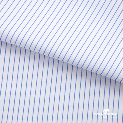 Ткань сорочечная Ронда, 115 г/м2, 58% пэ,42% хл, шир.150 см, цв.3-голубая, (арт.114) - купить в Гатчине. Цена 306.69 руб.