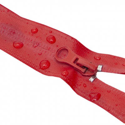 Молния водонепроницаемая PVC Т-7, 90 см, разъемная, цвет (820) красный - купить в Гатчине. Цена: 61.18 руб.