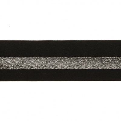 #2/6-Лента эластичная вязаная с рисунком шир.52 мм (45,7+/-0,5 м/бобина) - купить в Гатчине. Цена: 69.33 руб.