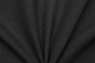 Ткань костюмная 24880 2022, 220 гр/м2, шир.150см, цвет чёрный - купить в Гатчине. Цена 446.45 руб.