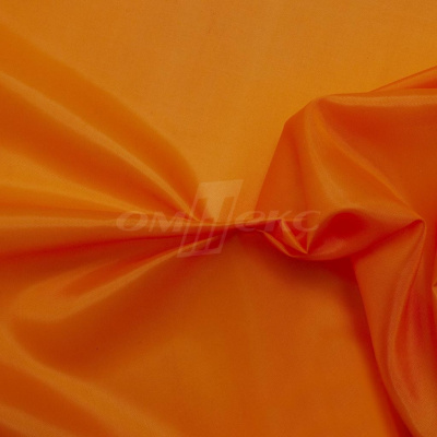 Ткань  подкладочная, Таффета 170Т цвет оранжевый 021С, шир. 150 см - купить в Гатчине. Цена 43.06 руб.