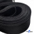 Регилиновая лента мягкая, пластик, шир.40мм, (уп.22+/-0,5м), цв.- черный - купить в Гатчине. Цена: 294 руб.