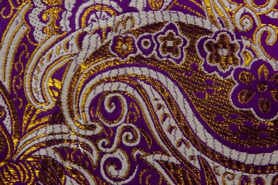 Ткань костюмная жаккард №9, 140 гр/м2, шир.150см, цвет фиолет - купить в Гатчине. Цена 387.20 руб.