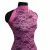 Кружевное полотно стрейч XD-WINE, 100 гр/м2, шир.150см, цвет розовый - купить в Гатчине. Цена 1 851.10 руб.