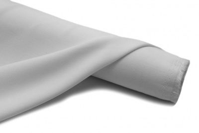 Костюмная ткань с вискозой "Бриджит", 210 гр/м2, шир.150см, цвет белый - купить в Гатчине. Цена 570.73 руб.