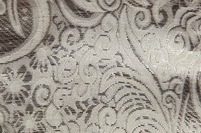 Ткань костюмная жаккард №10, 140 гр/м2, шир.150см, цвет св.серебро - купить в Гатчине. Цена 383.29 руб.