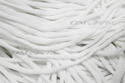 Шнур Т-02 (4с2) мелкое плетение 4мм 100 м белый - купить в Гатчине. Цена: 2.50 руб.