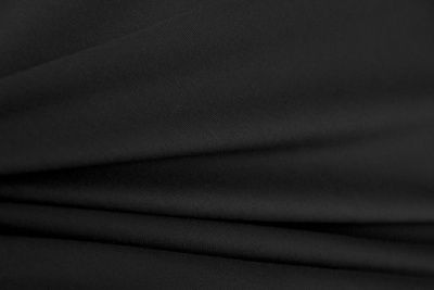 Трикотаж "Grange" BLACK 1# (2,38м/кг), 280 гр/м2, шир.150 см, цвет чёрно-серый - купить в Гатчине. Цена 870.01 руб.