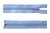 Спиральная молния Т5 351, 75 см, автомат, цвет св.голубой - купить в Гатчине. Цена: 16.28 руб.