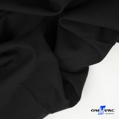 Ткань костюмная 80% P, 16% R, 4% S, 170 г/м2, шир.150 см, цв-черный #1 - купить в Гатчине. Цена 285.38 руб.