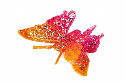 Бабочка декоративная пластиковая #10 - купить в Гатчине. Цена: 7.09 руб.