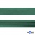 Косая бейка атласная "Омтекс" 15 мм х 132 м, цв. 056 темный зеленый - купить в Гатчине. Цена: 225.81 руб.