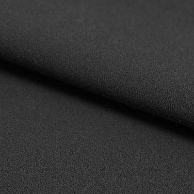 Костюмная ткань с вискозой "Бриджит", 210 гр/м2, шир.150см, цвет чёрный - купить в Гатчине. Цена 432.37 руб.