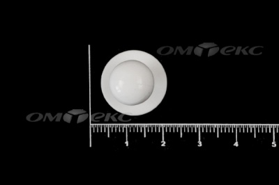 Пуговица поварская "Пукля", 10 мм, цвет белый - купить в Гатчине. Цена: 2.28 руб.