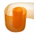 Лента капроновая "Гофре", шир. 110 мм/уп. 50 м, цвет оранжевый - купить в Гатчине. Цена: 26.93 руб.