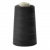 Нитки швейные 100% полиэстер 40/2, (3200 ярд), первый сорт, черные - купить в Гатчине. Цена: 86.79 руб.