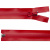Молния водонепроницаемая PVC Т-7, 60 см, разъемная, цвет (820) красный - купить в Гатчине. Цена: 49.39 руб.