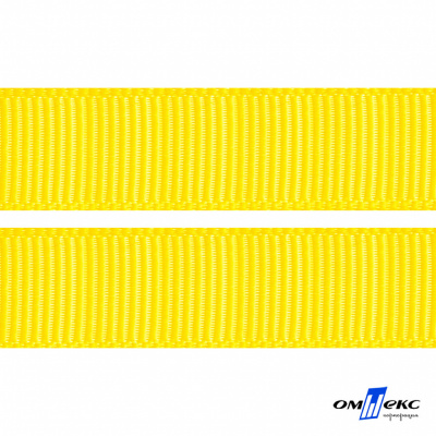 Репсовая лента 020, шир. 25 мм/уп. 50+/-1 м, цвет жёлтый - купить в Гатчине. Цена: 298.75 руб.