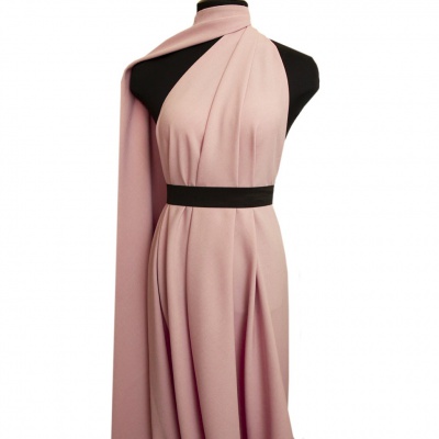 Ткань костюмная габардин "Меланж" 6116А, 172 гр/м2, шир.150см, цвет розовая пудра - купить в Гатчине. Цена 296.19 руб.