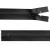 Молния водонепроницаемая PVC Т-7, 20 см, неразъемная, цвет чёрный - купить в Гатчине. Цена: 21.56 руб.