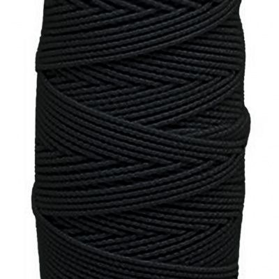 Нитка - резинка Спандекс 25 м (уп-10шт)-чёрные - купить в Гатчине. Цена: 36.02 руб.
