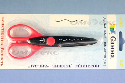 Ножницы G-502 детские 165 мм - купить в Гатчине. Цена: 292.21 руб.