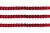 Пайетки "ОмТекс" на нитях, SILVER-BASE, 6 мм С / упак.73+/-1м, цв. 3 - красный - купить в Гатчине. Цена: 468.37 руб.