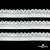 Резинка бельевая ажурная #123-11, шир.11 мм, цв.белый - купить в Гатчине. Цена: 7.23 руб.