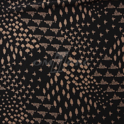 Плательная ткань "Софи" 12.1, 75 гр/м2, шир.150 см, принт этнический - купить в Гатчине. Цена 243.96 руб.