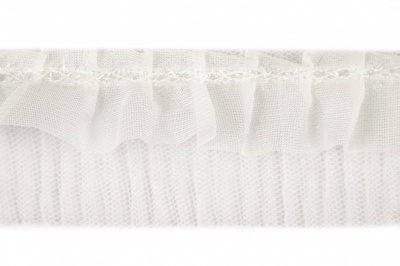 Тесьма плетеная "Рюш" №1, упак. 45,72 м - купить в Гатчине. Цена: 46.82 руб.