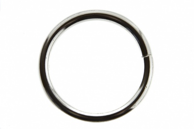 Кольцо металлическое d-38 мм, цв.-никель - купить в Гатчине. Цена: 4.89 руб.