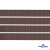 Репсовая лента 005, шир. 6 мм/уп. 50+/-1 м, цвет коричневый - купить в Гатчине. Цена: 88.45 руб.