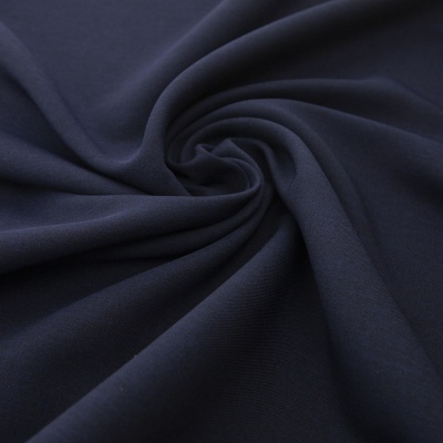 Ткань костюмная 26150 2009, 214 гр/м2, шир.150см, цвет т.синий - купить в Гатчине. Цена 274.43 руб.