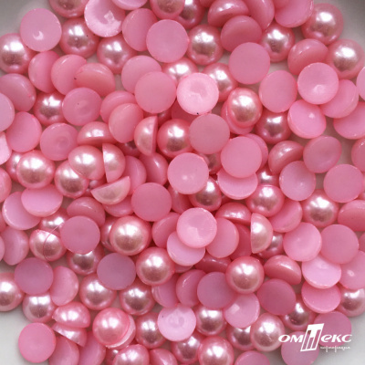 0404-5146В-Полубусины пластиковые круглые "ОмТекс", 10 мм, (уп.50гр=175+/-3шт), цв.101-св.розовый - купить в Гатчине. Цена: 64.11 руб.