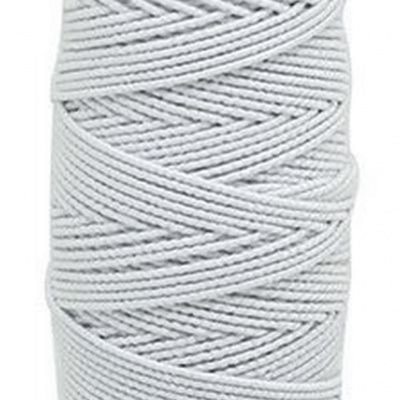 Нитка - резинка Спандекс 25 м (уп-10шт)-белые - купить в Гатчине. Цена: 35.65 руб.