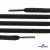 Шнурки #106-09, круглые 130 см, цв.чёрный - купить в Гатчине. Цена: 21.92 руб.
