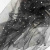 Сетка Фатин Глитер Спейс, 12 (+/-5) гр/м2, шир.150 см, 16-167/черный - купить в Гатчине. Цена 184.03 руб.