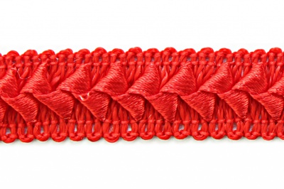 Тесьма декоративная "Самоса" 091, шир. 20 мм/уп. 33+/-1 м, цвет красный - купить в Гатчине. Цена: 301.35 руб.