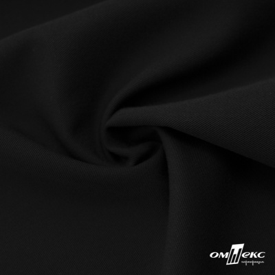 Ткань костюмная "Прато" 80% P, 16% R, 4% S, 230 г/м2, шир.150 см, черный - купить в Гатчине. Цена 372.38 руб.